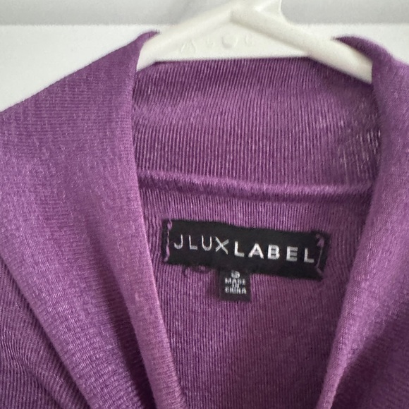 COPY - Elegant Purple Midi JLUXLABEL Small Dress - Picture 3 of 5